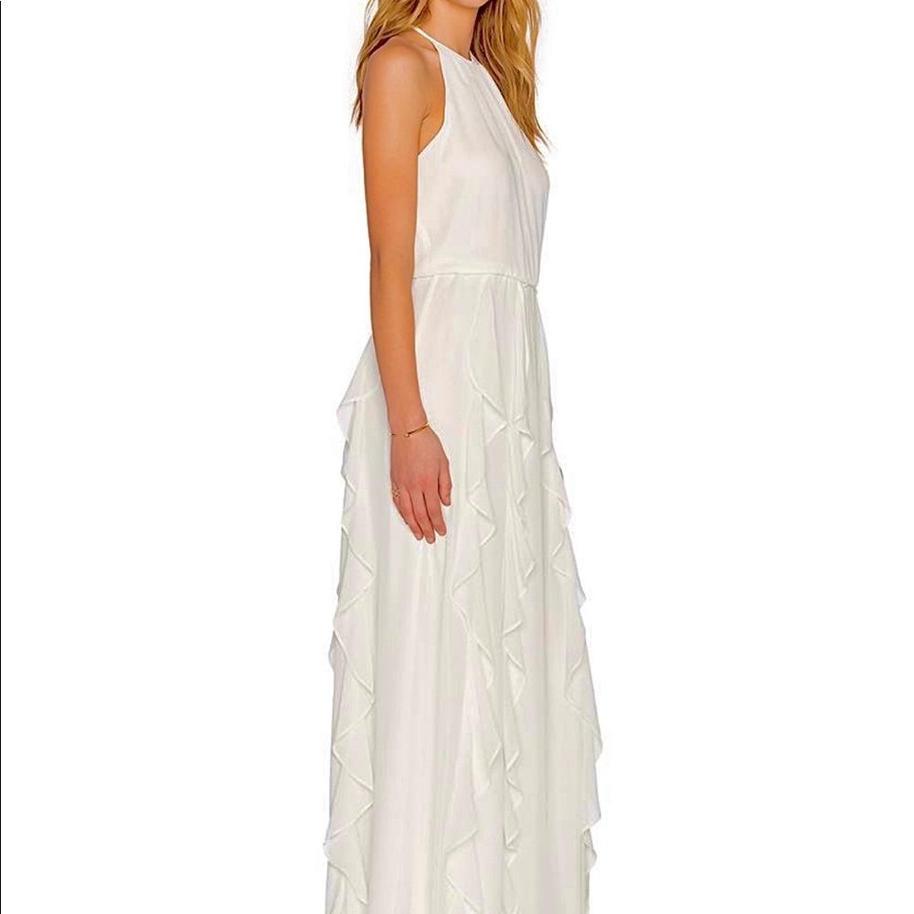 Gorgeous Parker Farrell Ruffle Maxi dress